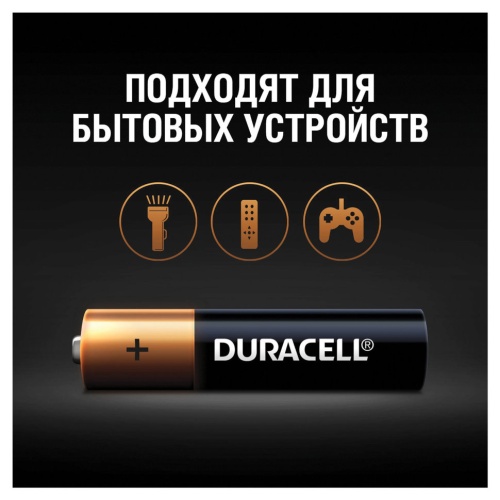 Батарейки алкалиновые Duracell Basic LR03 (AAA) 12 шт (451362) фото 4